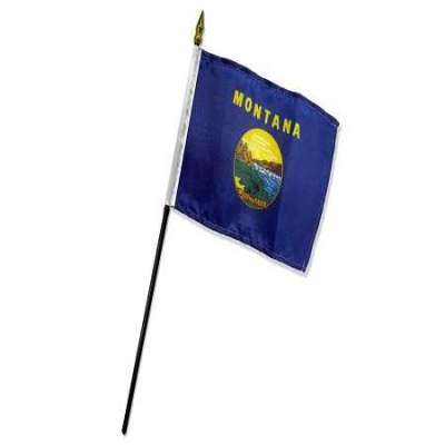 Buy Montana 4x6in Stick Flag Profile Picture