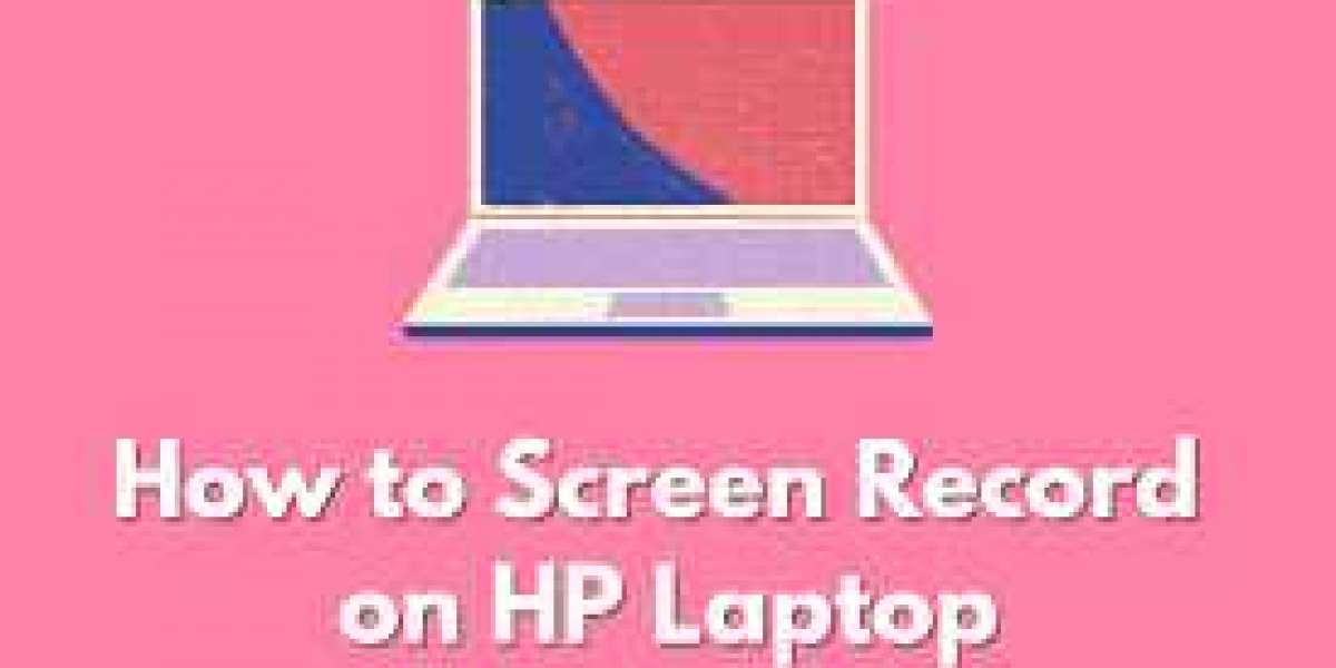 How do you screen record on an HP laptop?