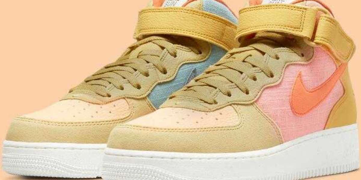 DQ4530-800 Nike Air Force 1 Mid Sun Club