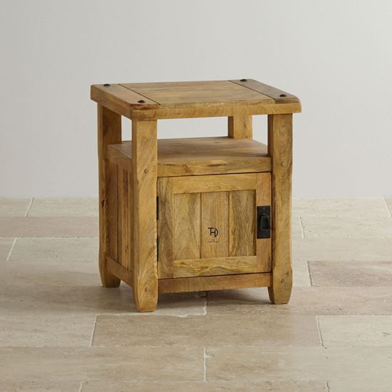 Buy Devi Bedside Table with 1 Door Online in India | The Home Dekor