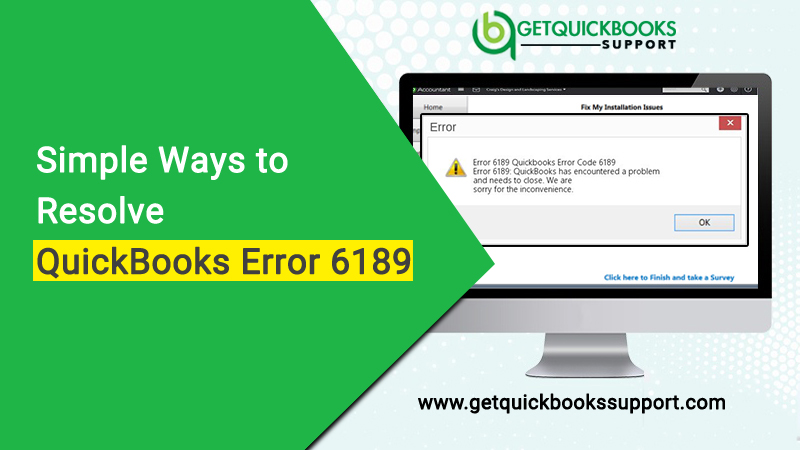 We have answers for rapidly fix QuickBooks Error 6189