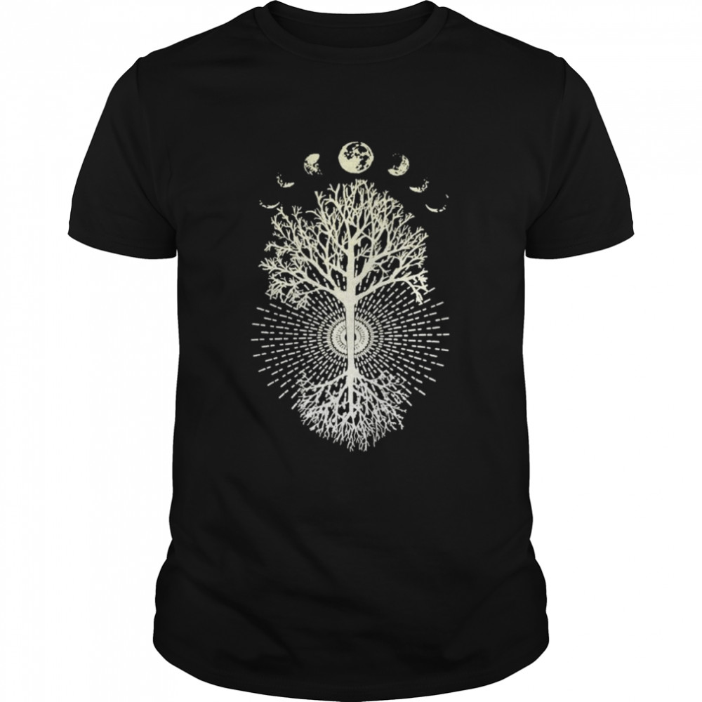 Phases of the Moon Tree of Life Mindfulness Shirt - Trend T Shirt Store Online