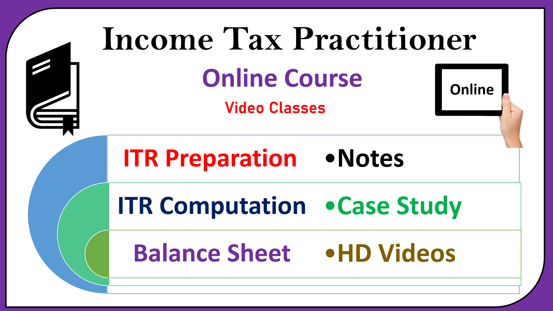 Income Tax Practitioner Course Online | RTS Professional Study