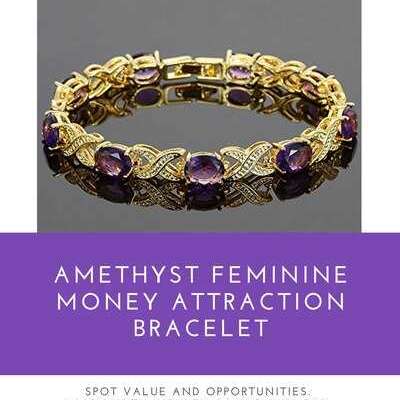 AMETHYST FEMININE MONEY ATTRACTION BRACELET Profile Picture