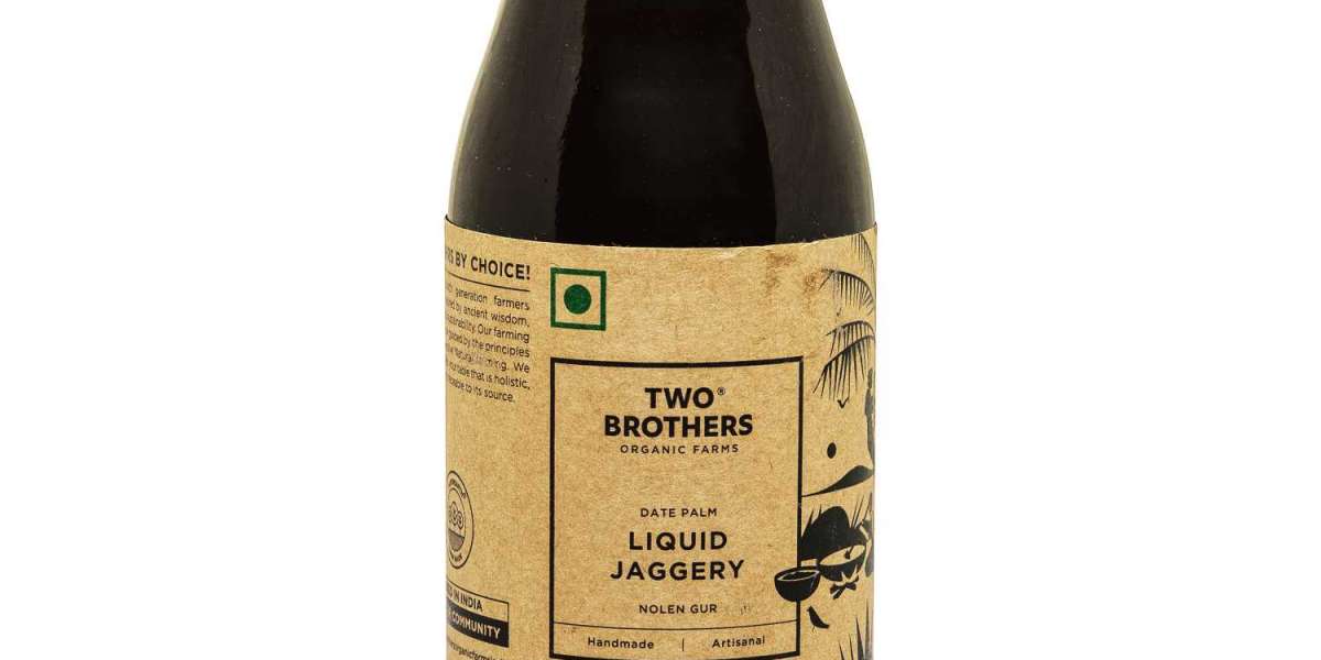 Date Palm Jaggery Liquid, Pure Date Palm Sap 390g – Two Brothers Organic Farms