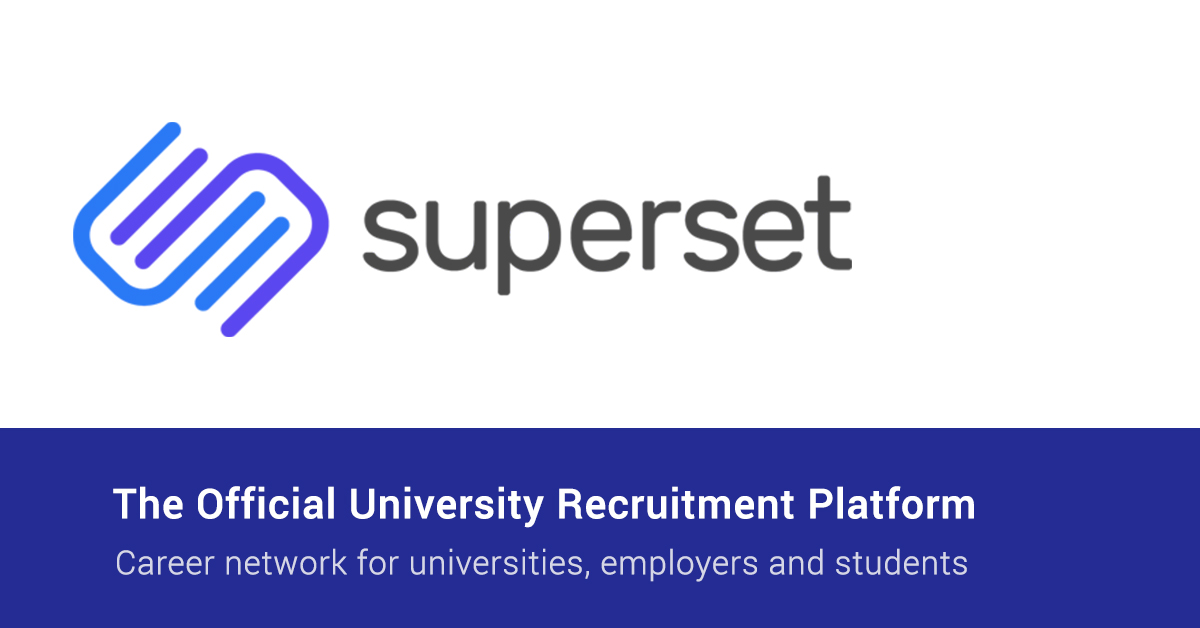 Superset - The Official University Recruitment Platform