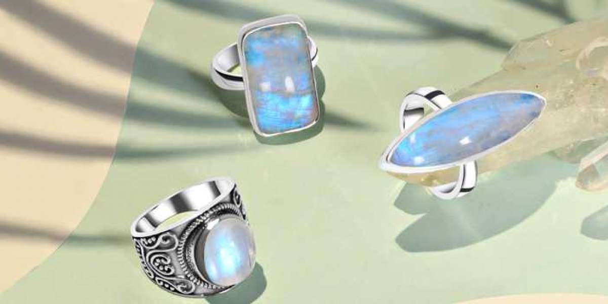 Buy Real Sterling Silver Moonstone Ring