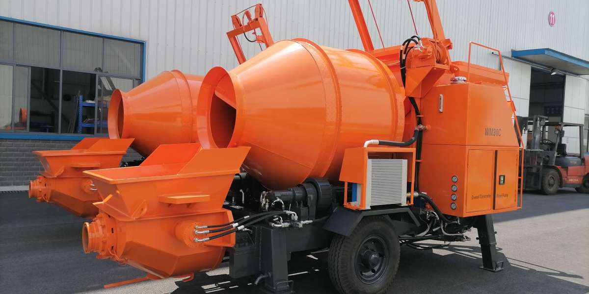 Good Concrete Mixer Machine With Pump