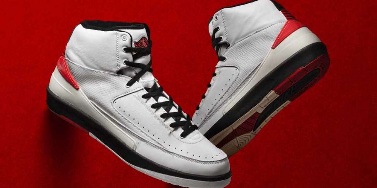 DX2454-106 Air Jordan 2 OG "Chicago" Will Be Officially On Sale On October 22nd