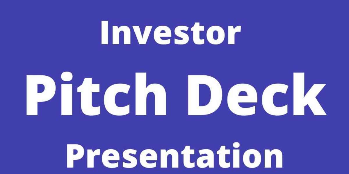 Investor Pitch Deck Creation