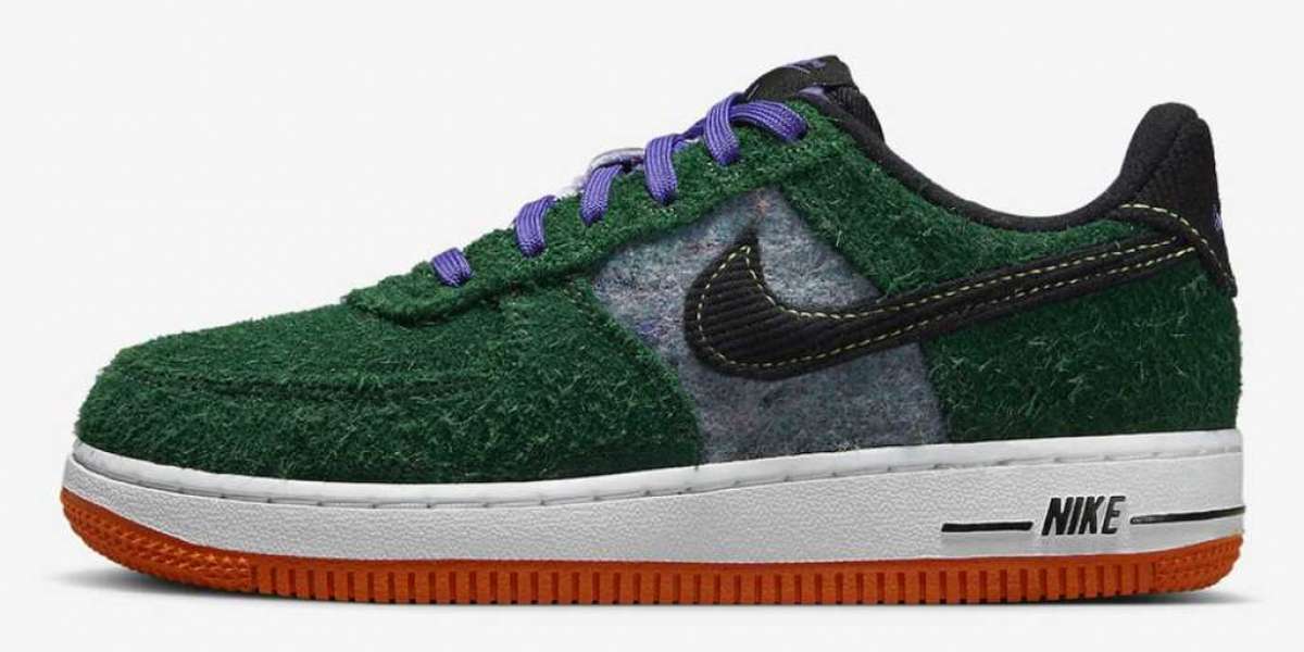 New Nike Air Force 1 Low Green Shaggy Suede DZ5289-300 This color scheme makes me look stupid