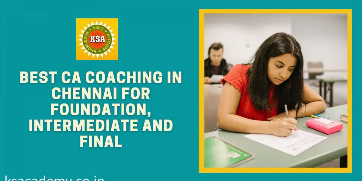 Best CA Coaching in Chennai for Foundation, Intermediate and Final