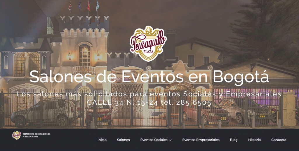 Salones de Eventos Bogotá | Teusaquilloplaza.com