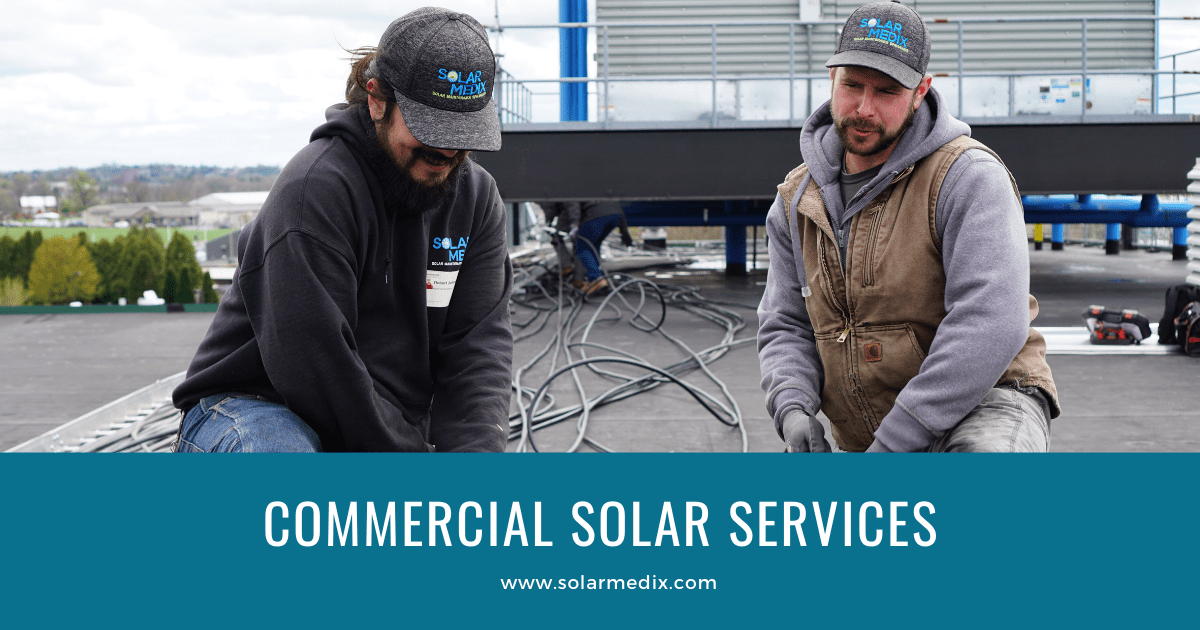 Commercial Solar Panel Repair & Services | NY & NJ - Solar Medix