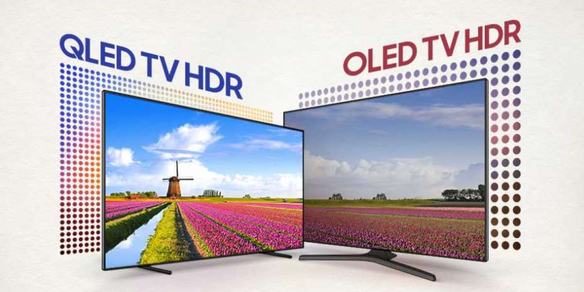 What are the differences between OLED and QLED televisions?