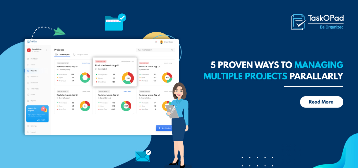 Best Practices to Handle Multiple Projects All Together | TaskOpad