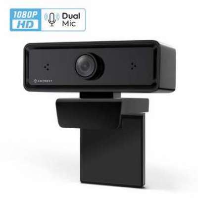 Buy  Amcrest Dual-Mic 1080P Webcam w/ Two Microphone USB Webcam AWC2198 Profile Picture