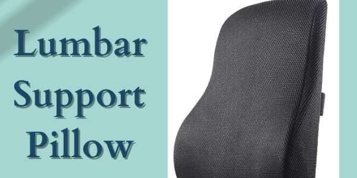 Lumbar Support Pillow For Your Spine and Back Comfort