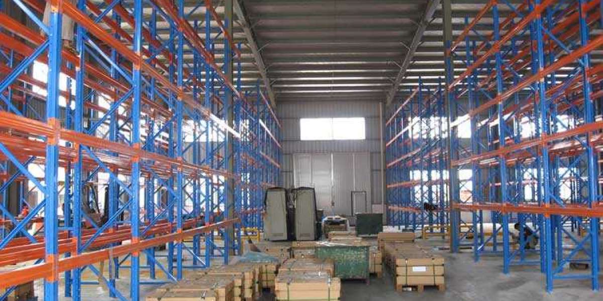 Heavy duty steel warehouse rack