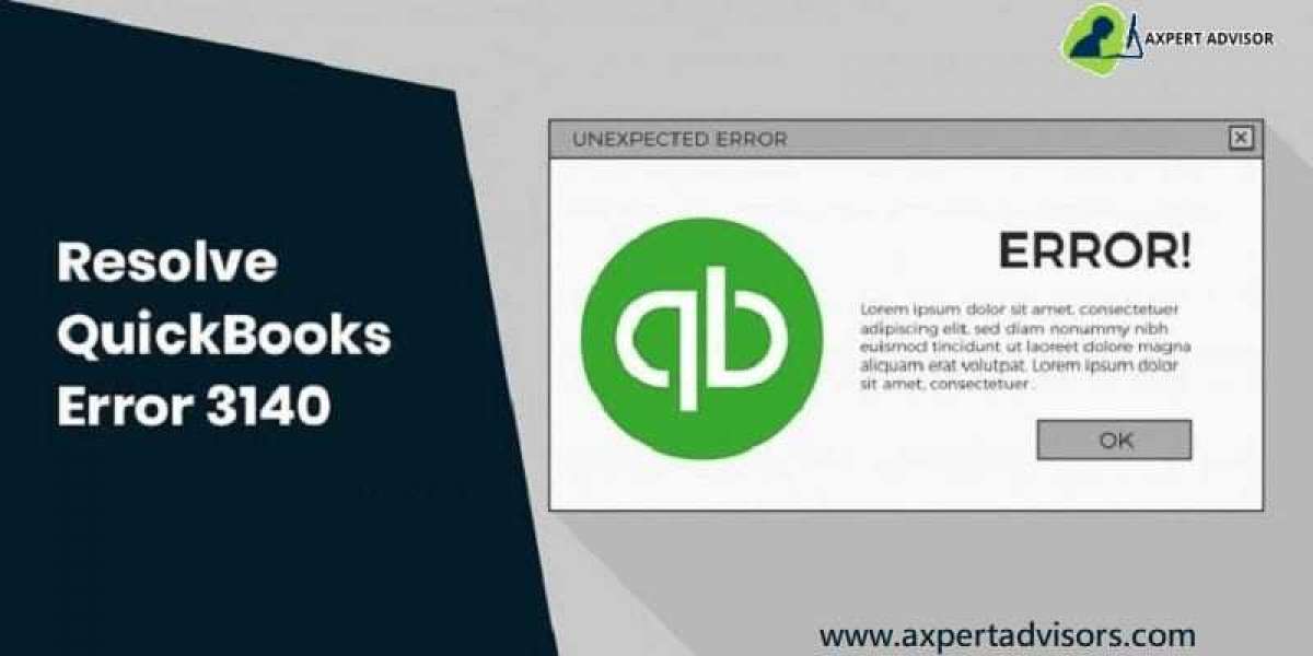 How to Fix QuickBooks Error Code 3140?