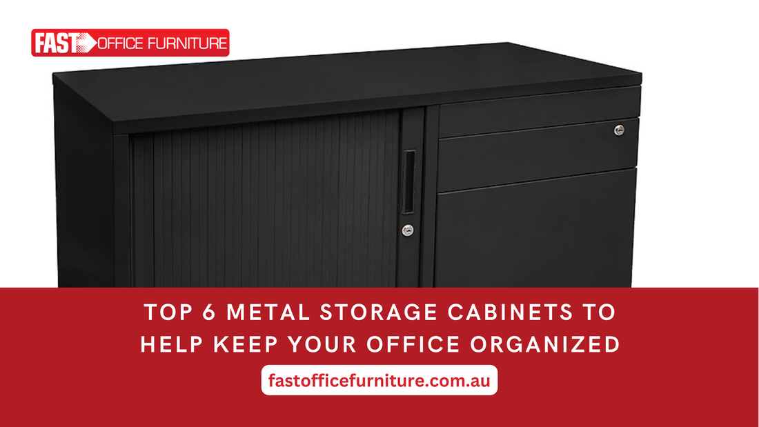 Top 6 Metal Storage Cabinets to Help Keep Your Office Organized | Fast Office Furniture