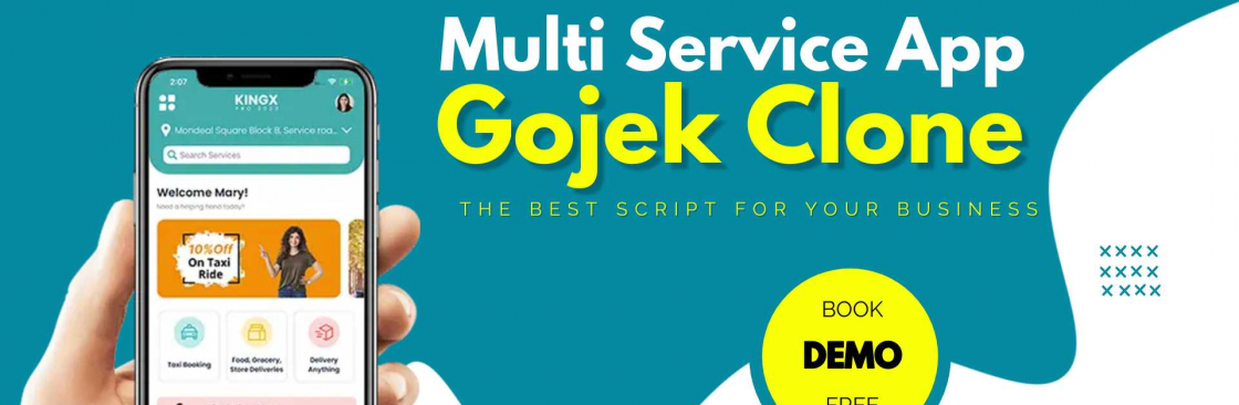 Gojek App Clone Cover Image