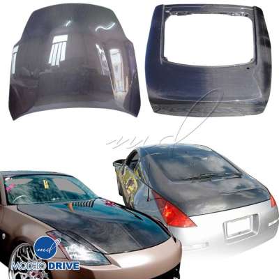 350z Carbon Fiber Hood Profile Picture