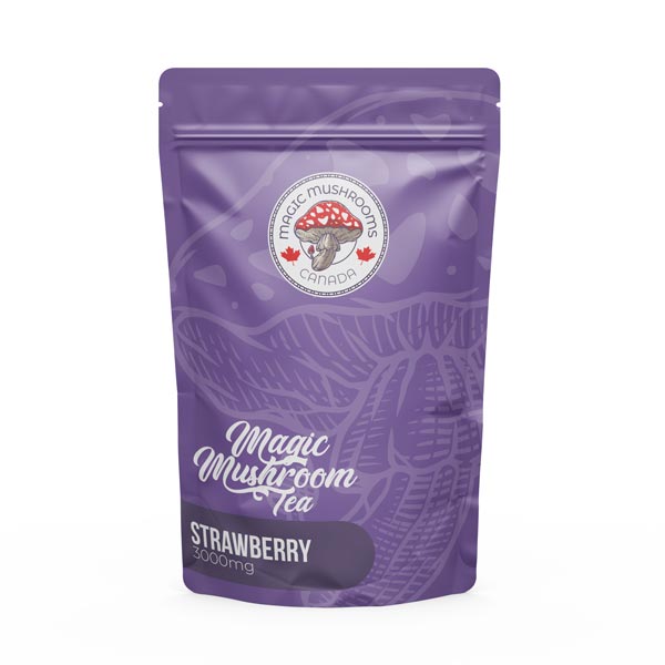 Buy Magic Mushroom Tea - Strawberry - 3000MG Online In Canada | Magic Mushroom Canada