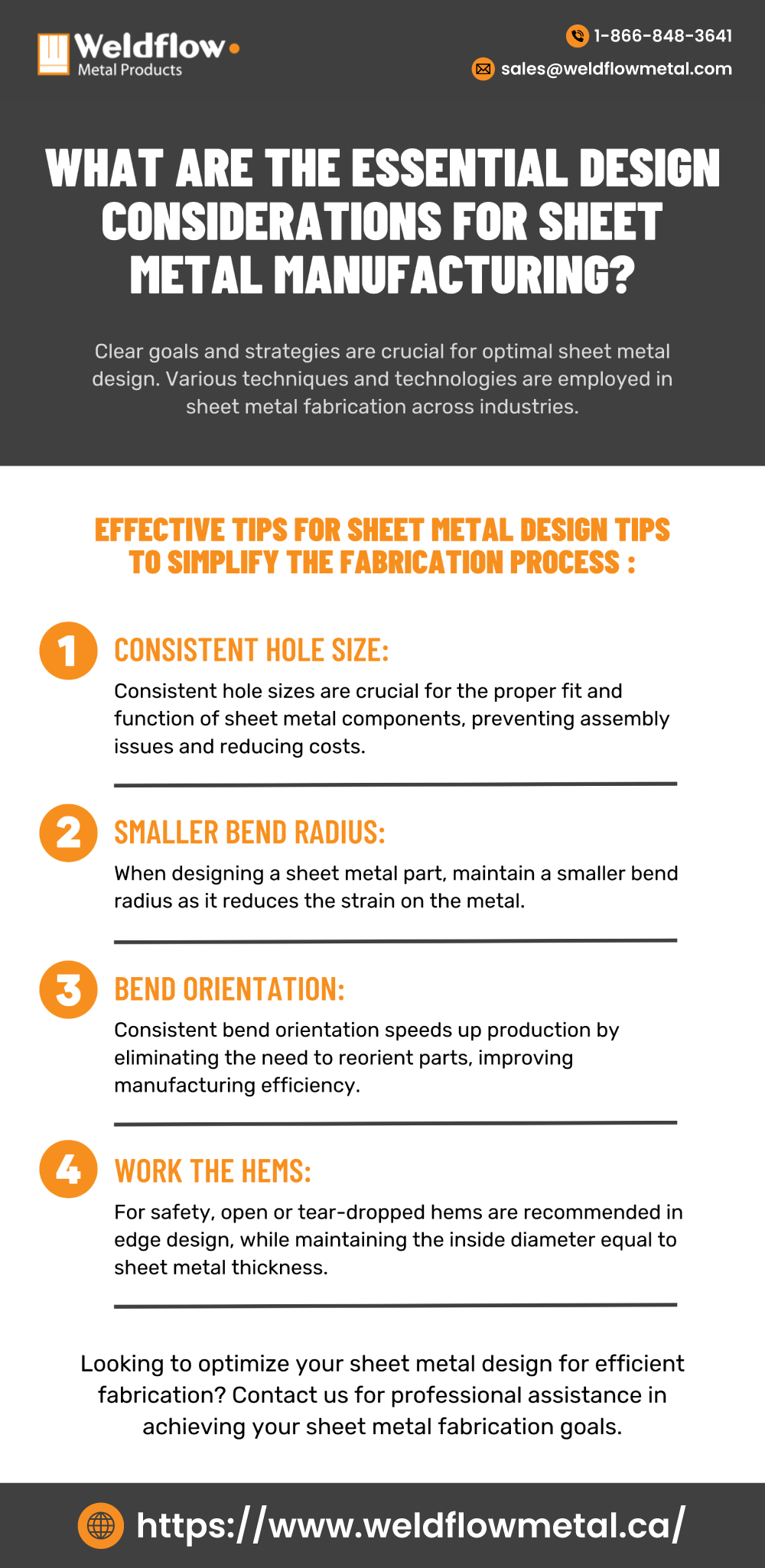 What Are the Essential Design Considerations for Sheet Metal Manufacturing? - Weldflow Metal Products