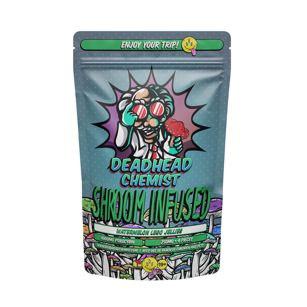 Buy Mushroom Jelly Deadhead Chemist – 1000MG – Watermelon Online in Canada - Nupep Shrooms Dispensary