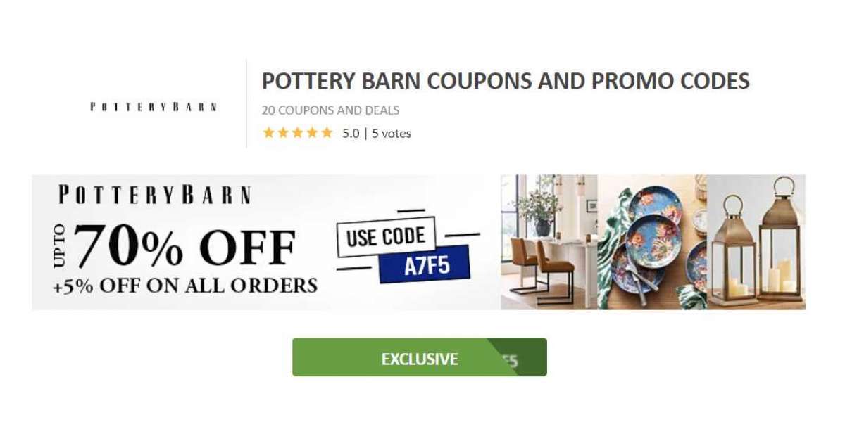 Get the Perfect Home Decor with Pottery Barn Coupons from Zoutons