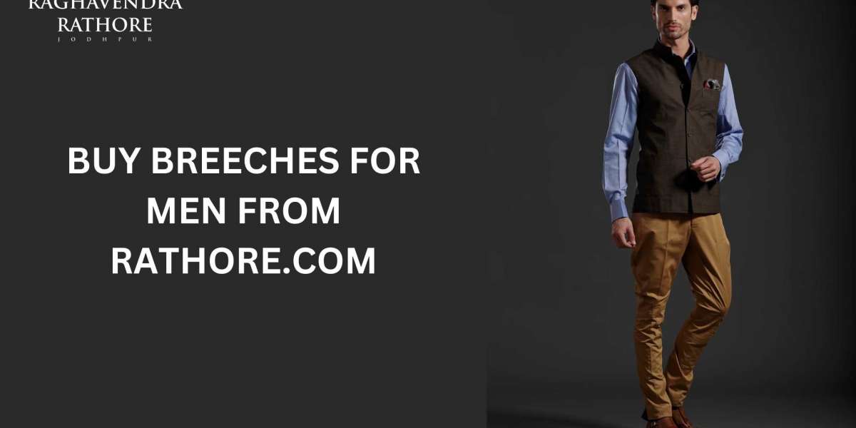 Buy Breeches for Men from rathore.com