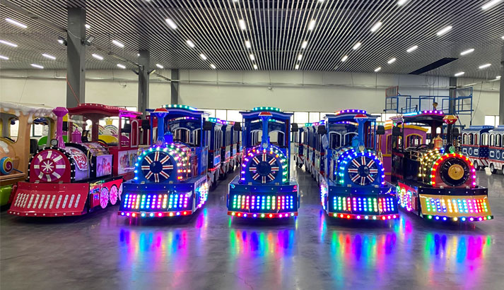 Electric Trackless Train for Sale - Beston Amusement Rides