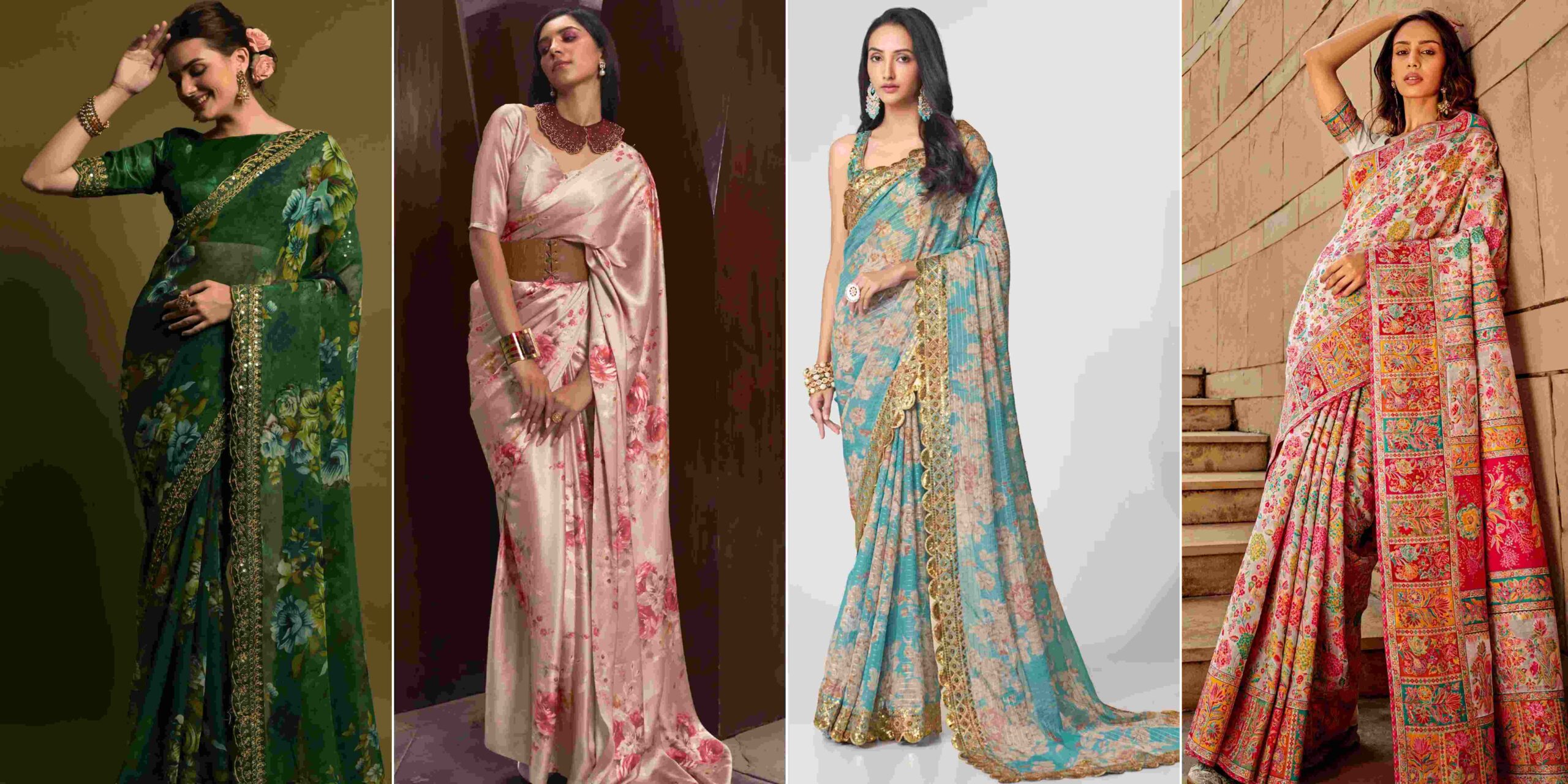 Digital Print Sarees: 5 Best Printed Sarees to Buy Online