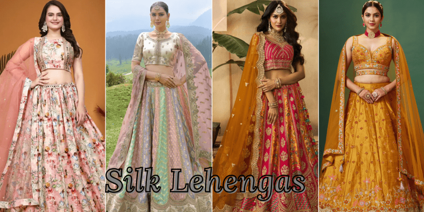 Revealing the Beauty of Exclusive Bridal Silk Lehengas