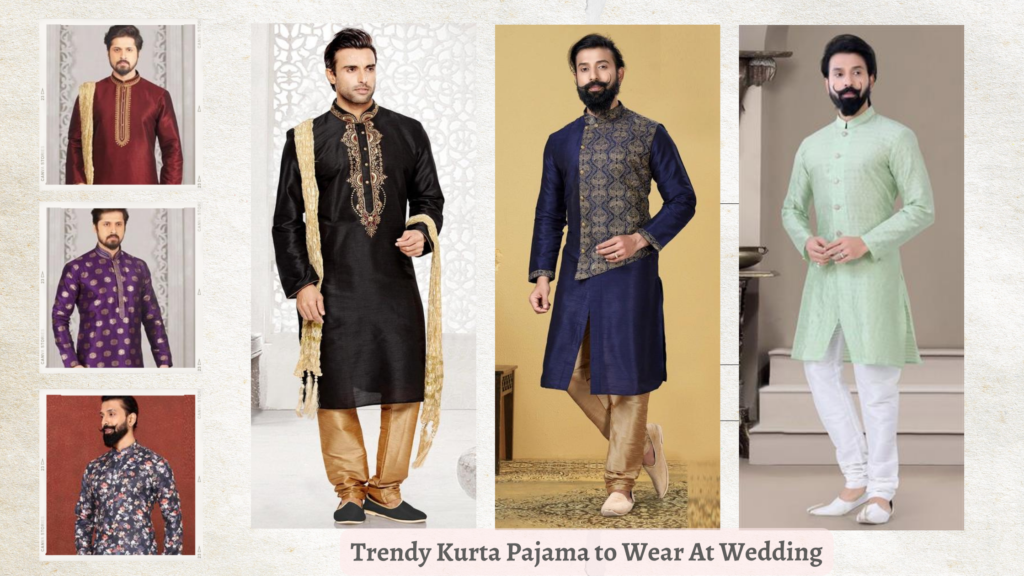 Trendy Kurta Pajama to Wear at Wedding Functions