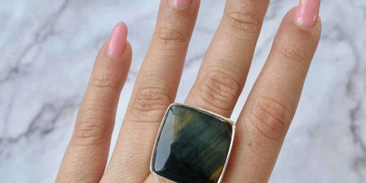 Mystic Blue Elegance: Blue Tiger Eye Jewelry