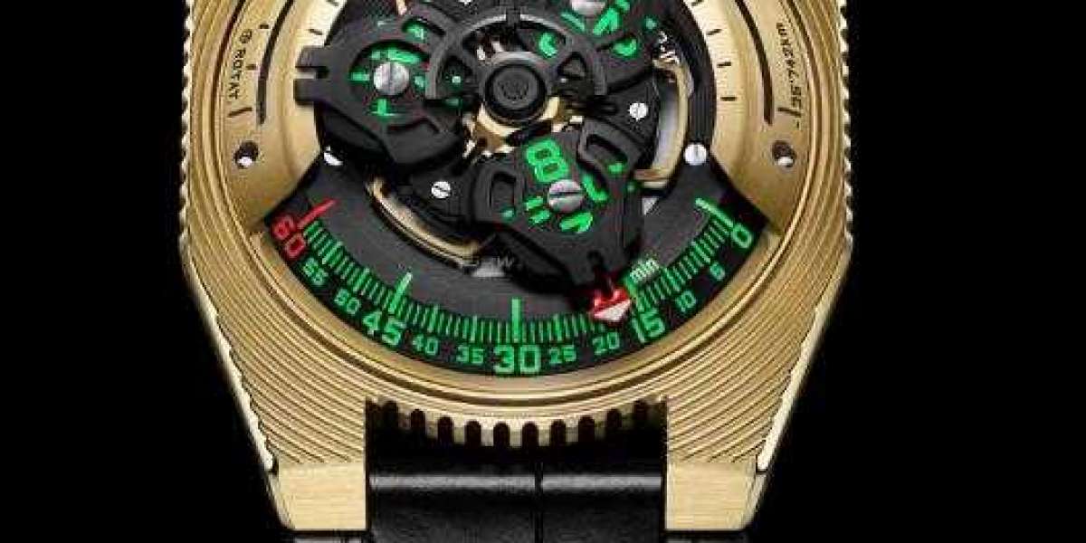Urwerk 100 Watch Replica UR-100V Magic T Hunter Green