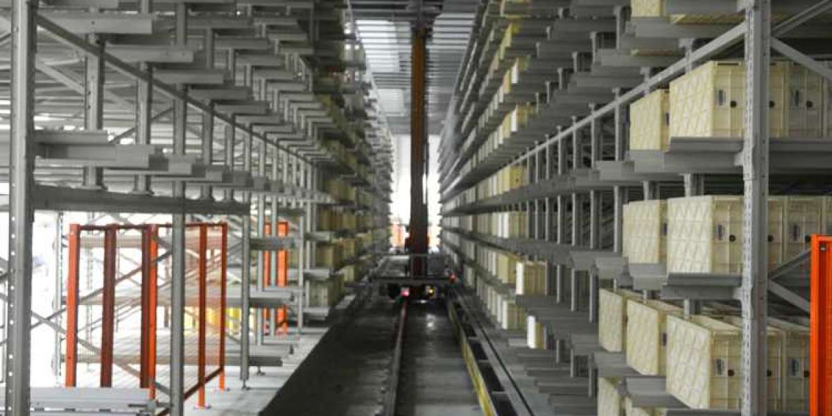 What kind of forklift does the ASRS racking system choose?