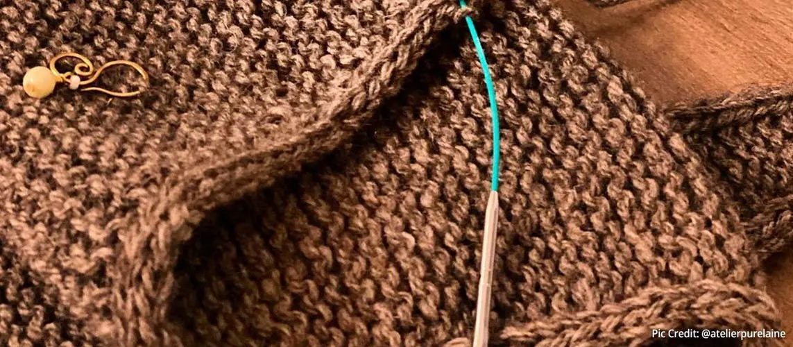 Cómo Tejer el Punto Garter  - Blog