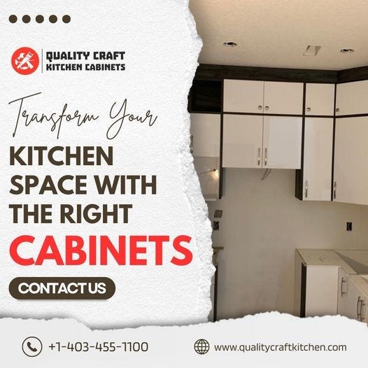 Modern Kitchen Cabinet Designs to Transform Your Space | by Quality Craft Kitchen Cabinets | Apr, 2025 | Medium