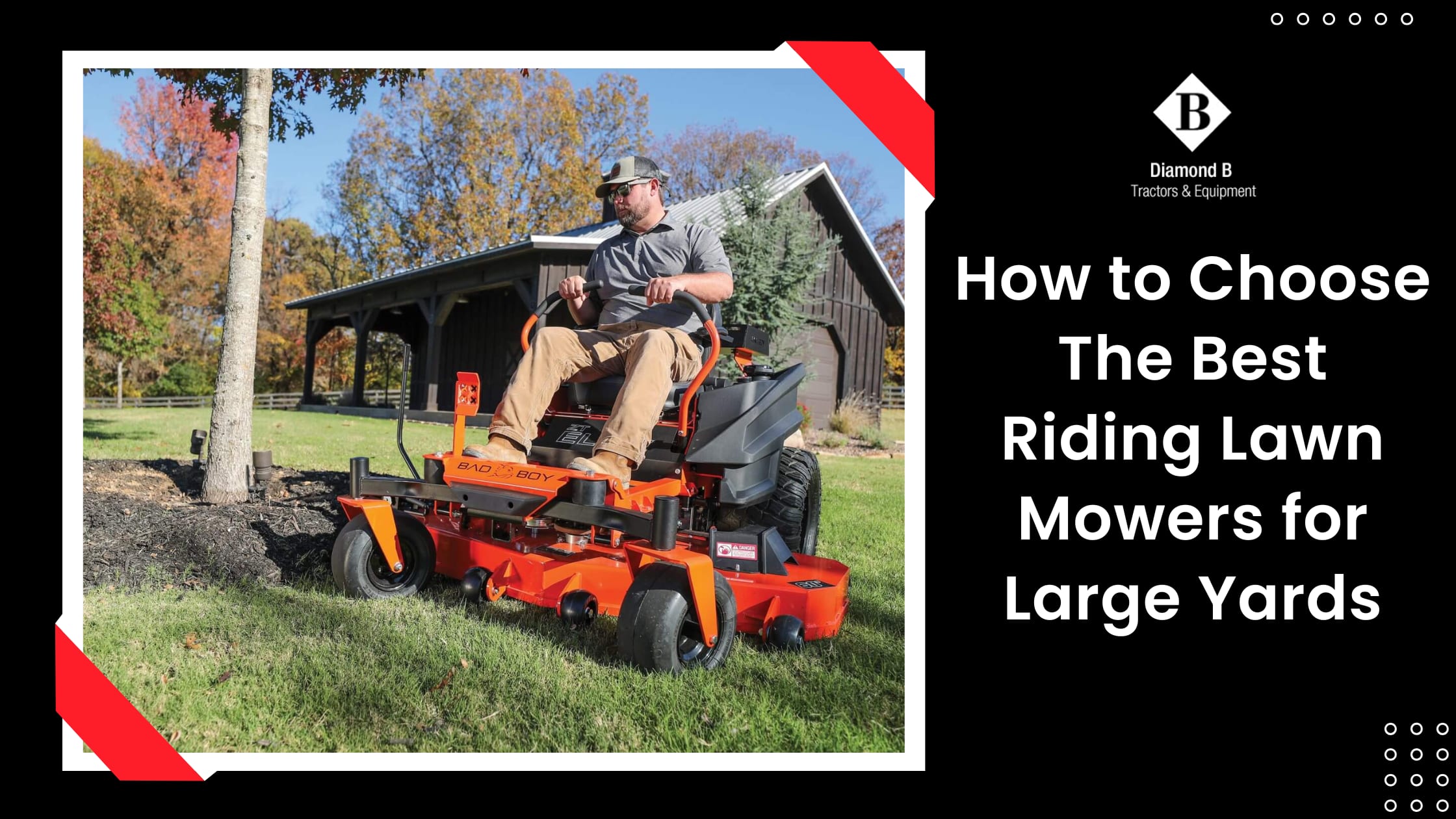 How to Choose The Best Riding Lawn Mowers for Large Yards | Lifehack