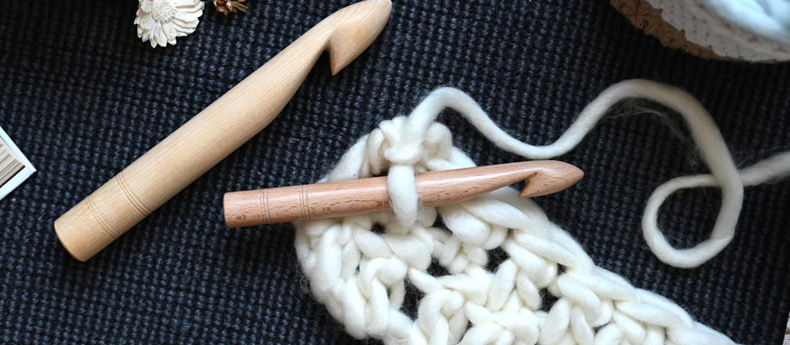 ¿Cómo hacer crochet con hilo grueso?  - Blog