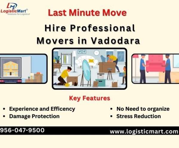 Hire Professional  Packers and Movers Vadodara for an Effortless Move